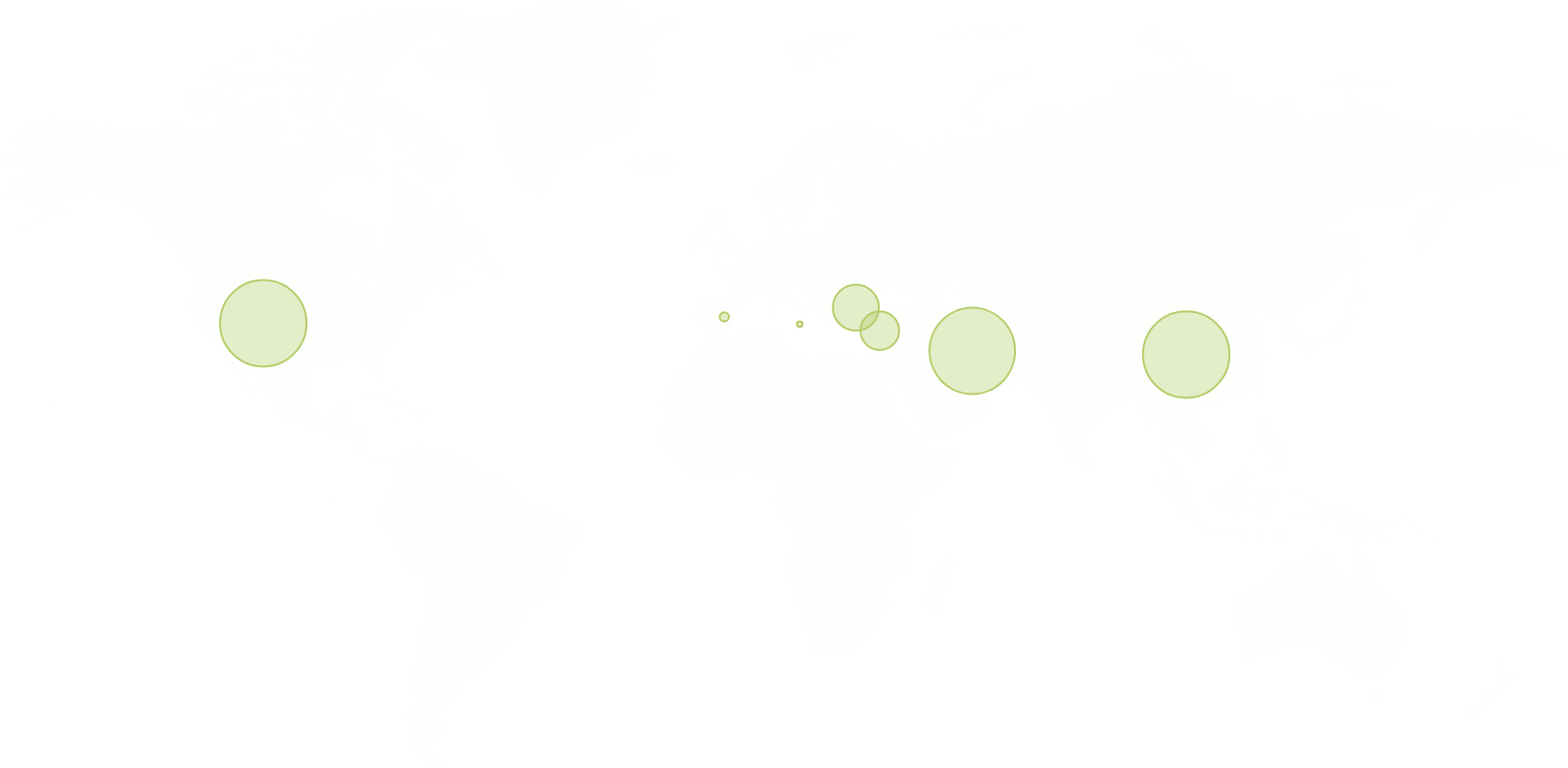 Maopa della raccolta del pistacchio nel mondo