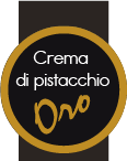 bollino della Crema di pistacchio Oro vegan Sciara