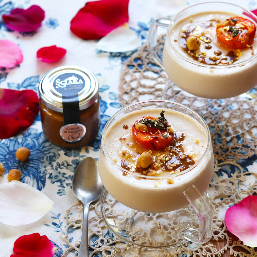 Crema pura di Nocciola Sciara Bronte, base per il gelato alla nocciola