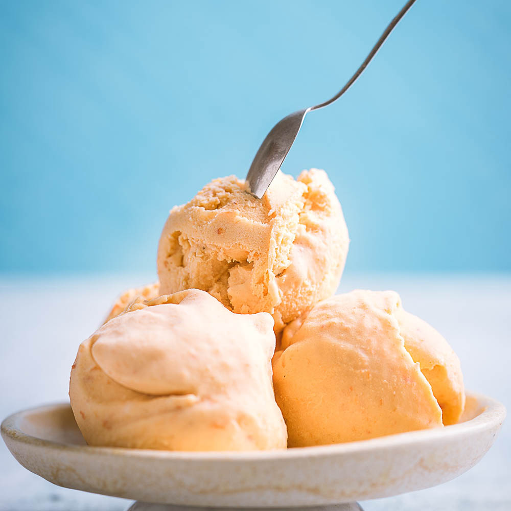 gelato alla nocciola fatto in casa, Sciara Bronte