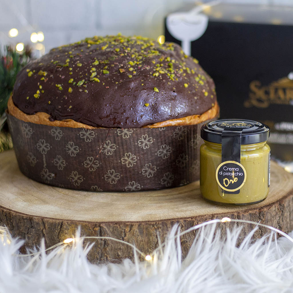 Dolce di Natale vegano, senza latte con Olio extravergine d'oliva Sciara Bronte