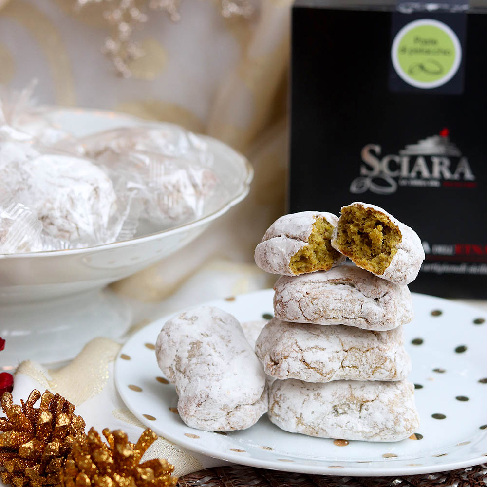 Paste di Mandorla al Pistacchio Sciara Bronte