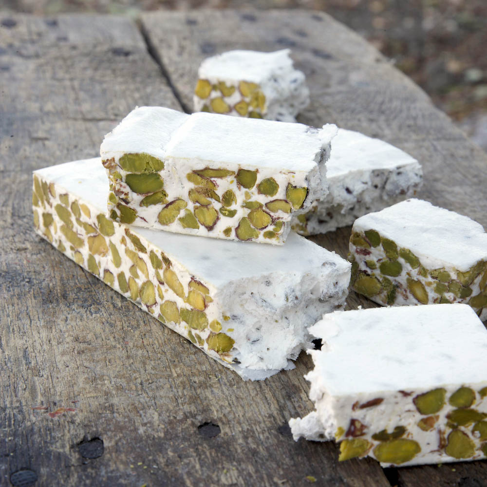 Torrone al pistacchio di Sciara Bronte